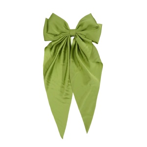 Clama de par tip ac, model cu funda ampla coada de cal, M2, verde deschis