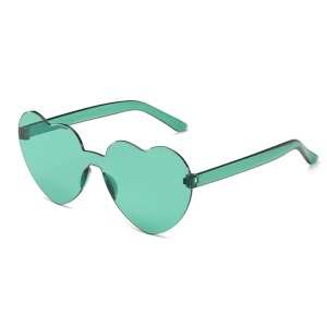 Ochelari de soare, dama, model pentru festival, super cool, marime universala, verzi