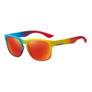 Ochelari de soare pentru barbati, model casual, tematica sport summer, marime universala, multicolori