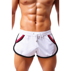 Pantaloni scurti, barbati, model sport, M2, alb