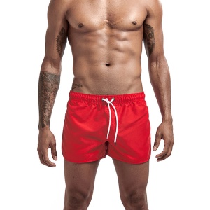 Pantaloni scurti tip boxeri, barbati, model summer sport, rosu