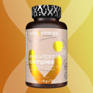 VITAXYNERGY EYE VITAMIN COMPLEX 30 Tablete - Supliment Nutritiv pentru Sanatatea Ochilor, Protectie impotriva Stresului Oxidativ, Cu Vitamina C si Seleniu, Aprobat de Ministerul Sanatatii, Certificat FDA, GMP, Halal - Img 4