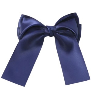 Clama de par, accesorizata cu funda speciala, model royal, tematica be precious, albastru inchis