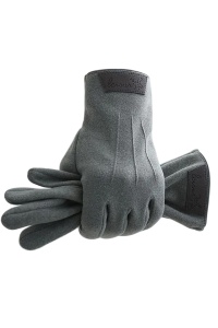 Manusi barbati, model casual, detaliu cusaturi in relief, tematica stay warm, marime universala, gri