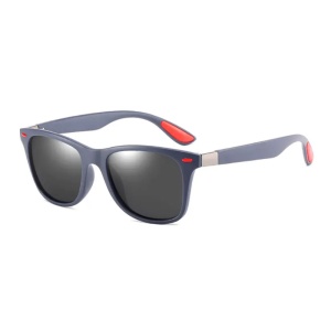 Ochelari de soare pentru barbati, model de vara cool, marime universala, negri cu gri