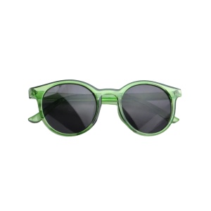Ochelari de soare pentru copii, unisex, model vintage, rame fashion, marime universala, verzi