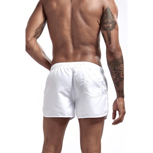 Pantaloni scurti tip boxeri, barbati, model summer sport, alb - Img 2