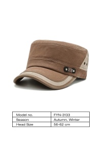 Sapca de barbati, cozoroc curbat, prindere reglabila, model cool si confortabil, tematica urban style, marime universala, maro - Img 3