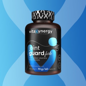 VITAXYNERGY Joint Guard Forte - 60 Capsule Supliment Nutritiv pentru Refacerea si Repararea Articulatiilor Cu Vitamina D, Zinc, Mangan, Collagen si Bromelaina Aprobat de Ministerul Sanatatii Certificat FDA, GMP, Halal - Img 2