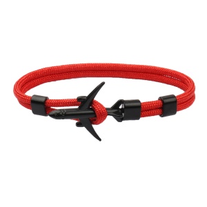 Bratara cu avion, rosu, unisex,