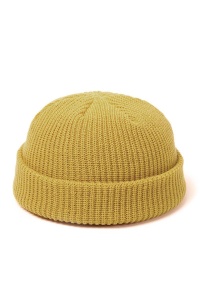 Caciula barbati, model minimalist, confortabil si comod, tematica cool beanie style, marime universala, galbena