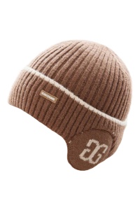 Caciula barbati, model versatil cu acoperitori pentru urechi, tematica warm and cozy, marime universala, maro