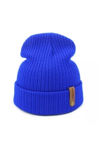 Caciula de iarna, marime universala, unisex, albastra