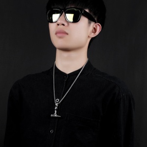 Lant the voice, pandantiv mana cu microfon sing and love music, unisex, argintiu, - Img 4