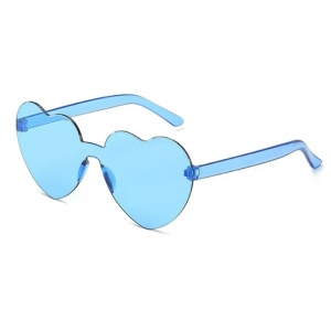 Ochelari de soare, dama, model pentru festival, super cool, M2, marime universala, albastri