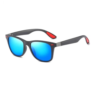 Ochelari de soare pentru barbati, model de vara cool, marime universala, albastri