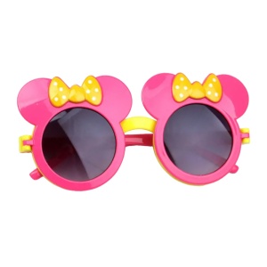 Ochelari de soare pentru copii, model fashion care se deschide open window pentru fetite, marime universala, roz aprins