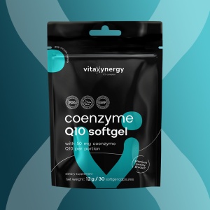 VITAXYNERGY COENZYME Q10 30 capsule moi – Energie, Vitalitate si Suport Cardiovascular, Aprobat de Ministerul Sanatatii, Certificat FDA, GMP, Halal - Img 2