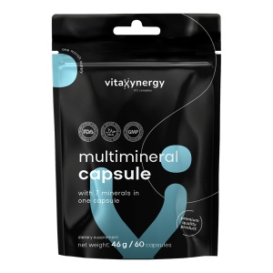 VITAXYNERGY MULTIMINERAL 60 capsule – Formula completa pentru sanatatea ta, 7 minerale intr-o singura capsula, Aprobat de Ministerul Sanatatii, Certificat FDA, GMP, Halal