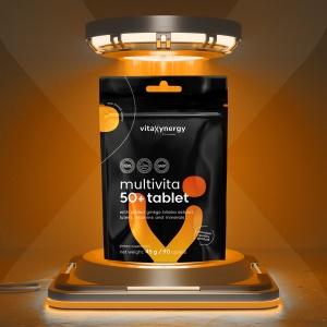 VITAXYNERGY Multivita 50+ cu 90 Tablete Multivitamine pentru Adulti 50+ Energie, Sanatate Osoasa, Imunitate si Functie Cognitiva Aprobat de Ministerul Sanatatii Certificat FDA, GMP, Halal - Img 4