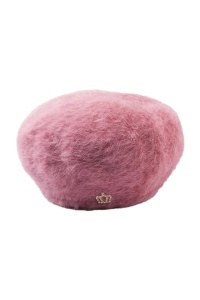 Bereta dama, model calduros captusit la interior, accesoriu delicat, tematica winter queen, marime universala, roz