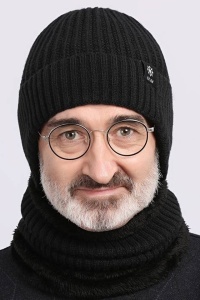 Caciula barbati, calduroasa, model cu acoperitori pentru urechi, tematica confort si siguranta, marime universala, neagra - Img 2