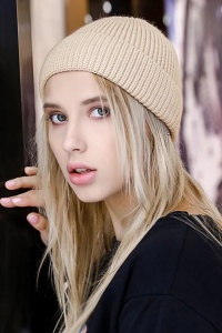 Caciula barbati, model minimalist, confortabil si comod, tematica cool beanie style, marime universala, bej - Img 4