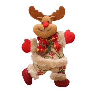Decoratiune pentru Craciun, model cu personaje de poveste, ren, tematica magia sarbatorilor, multicolor