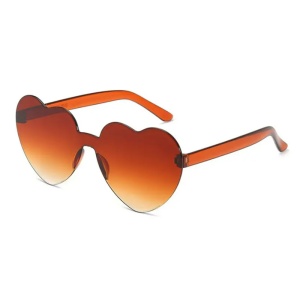 Ochelari de soare, dama, model pentru festival, super cool, marime universala, maro