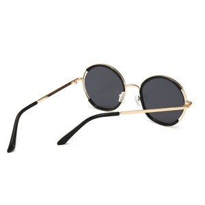 Ochelari de soare pentru copii, unisex, model cool pentru un plus de atitudine, tematica mega summer, marime universala, negri - Img 4