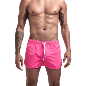 Pantaloni scurti tip boxeri, barbati, model summer sport, roz