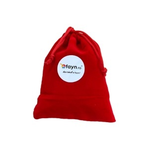 Bratara I Love My Mother, pandantiv inima argintiu, reglabile, din sfoara, mov - Img 3