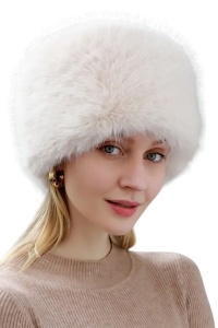 Caciula dama, model calduros si elegant, tematica ready for winter fashion, marime universala, alba