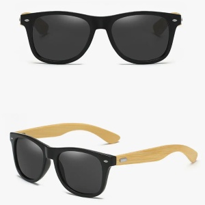 Ochelari de soare unisex, model clasic, vintage, tematica fashion men, marime universala, negri - Img 3