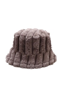 Palarie dama, model reglabil la interior, tematica cozy winter, marime universala, gri