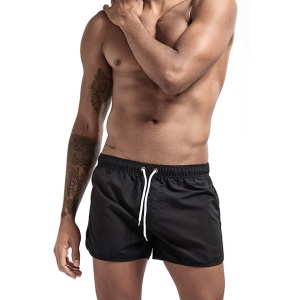 Pantaloni scurti tip boxeri, barbati, model summer sport, negru