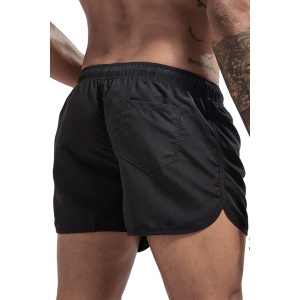 Pantaloni scurti tip boxeri, barbati, model summer sport, negru - Img 4