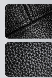 Sapca de barbati, cozoroc curbat, protectie pentru urechi, prindere cu capse, model calduros, tematica business style, marime universala, maro - Img 2