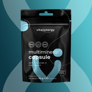 VITAXYNERGY MULTIMINERAL 60 capsule – Formula completa pentru sanatatea ta, 7 minerale intr-o singura capsula, Aprobat de Ministerul Sanatatii, Certificat FDA, GMP, Halal - Img 2