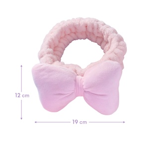Bentita cosmetica machiaj, model cu funda gigantica, tematica babydoll, marime universala, roz - Img 4