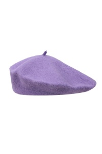 Bereta dama, model chic elegant, tematica fashion winter, M2, marime universala, mov deschis