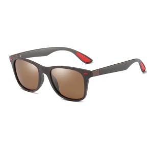 Ochelari de soare pentru barbati, model de vara cool, marime universala, maro