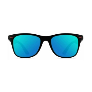 Ochelari de soare pentru barbati, model de vara cool, marime universala, albastri - Img 2