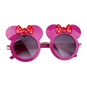 Ochelari de soare pentru copii, model fashion care se deschide open window pentru fetite, marime universala, mov