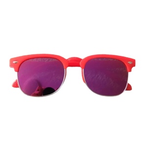 Ochelari de soare pentru copii, unisex, model casual elegant, tematica fashion summer, marime universala, rosii