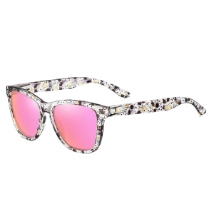 Ochelari de soare pentru femei, model casual, tematica cool woman, marime universala, roz deschis