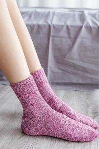 Sosete dama, set 5 perechi, model calduros si vesel, tematica cozy winter, marime 38 – 42, multicolore - Img 3
