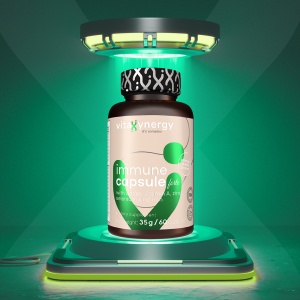 VITAXYNERGY Immune Capsule Forte - 30 Capsule Vegetale pentru Sustinerea Sistemului Imunitar si Circulator, Aprobat de Ministerul Sanatatii, Certificat FDA, GMP, Halal - Img 2