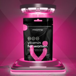 VITAXYNERGY Vitamin for Women - 60 Tablete Multivitamine pentru Femei Energie, Sanatate Hormonala, Imunitate si Frumusete, Aprobat de Ministerul Sanatatii Certificat FDA, GMP, Halal - Img 4