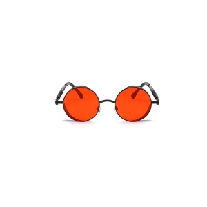 Ochelari de soare pentru barbati, model unic si cool, tematica steampunk, marime universala, rosii - Img 2